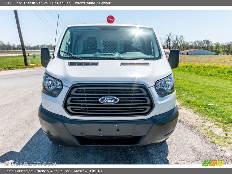Oxford White / Pewter 2015 Ford Transit Van 250 LR Regular