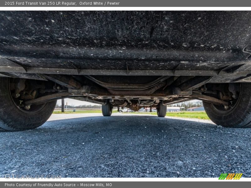 Oxford White / Pewter 2015 Ford Transit Van 250 LR Regular