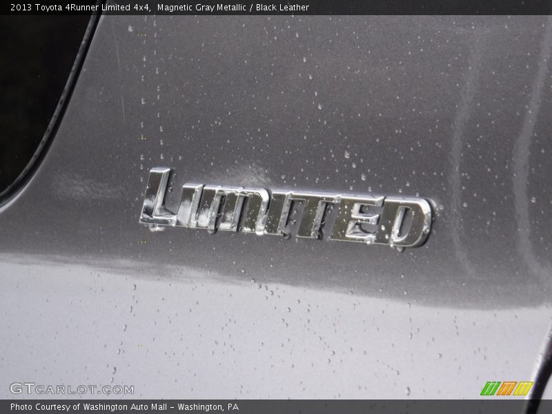 Magnetic Gray Metallic / Black Leather 2013 Toyota 4Runner Limited 4x4