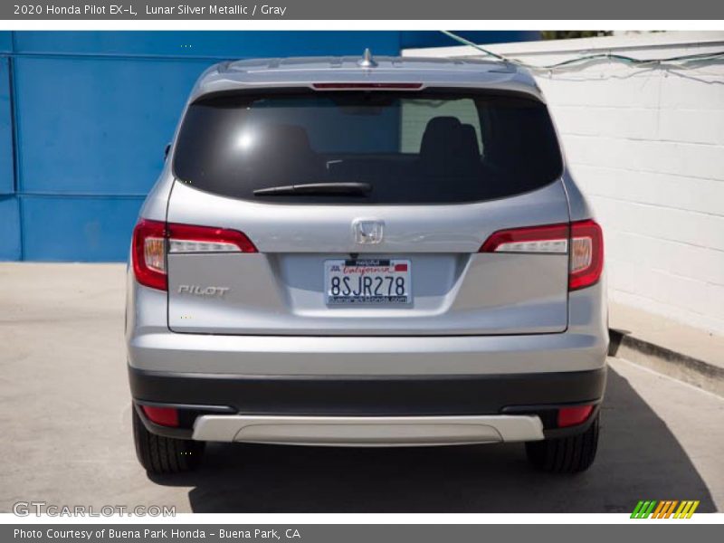 Lunar Silver Metallic / Gray 2020 Honda Pilot EX-L