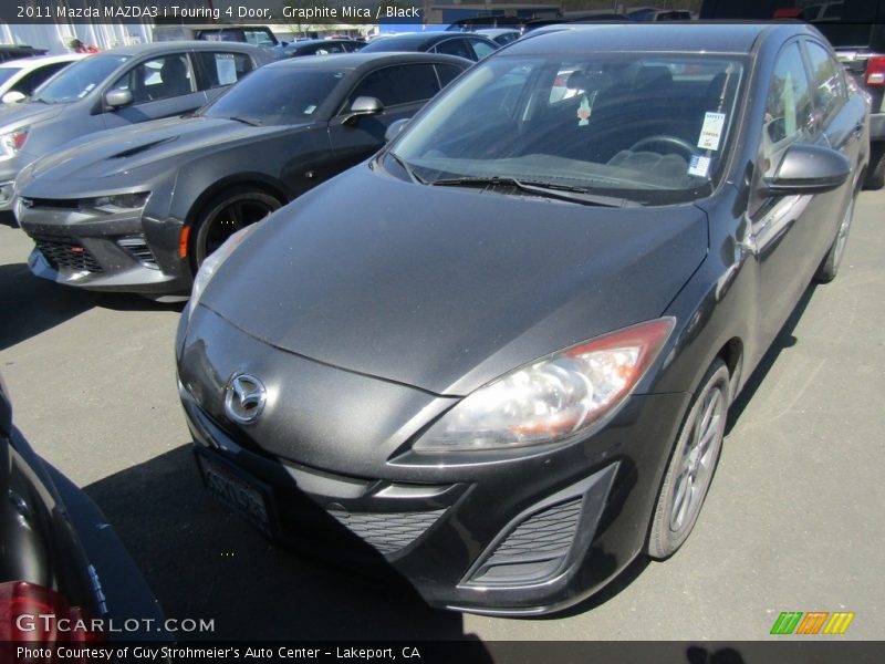 Graphite Mica / Black 2011 Mazda MAZDA3 i Touring 4 Door
