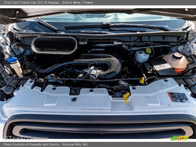 Oxford White / Pewter 2015 Ford Transit Van 250 LR Regular
