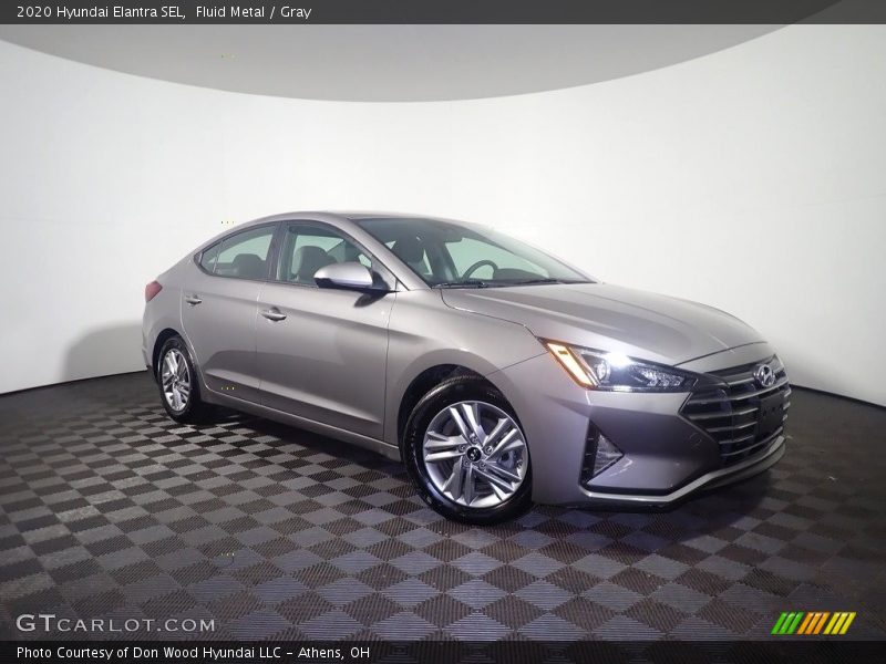 Front 3/4 View of 2020 Elantra SEL