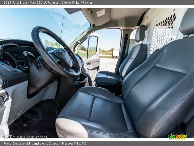 Oxford White / Pewter 2015 Ford Transit Van 250 LR Regular