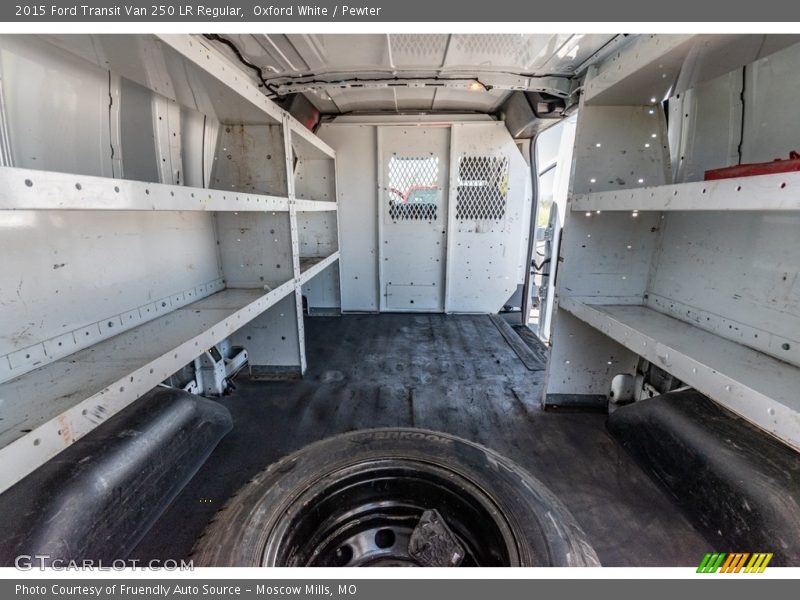 Oxford White / Pewter 2015 Ford Transit Van 250 LR Regular