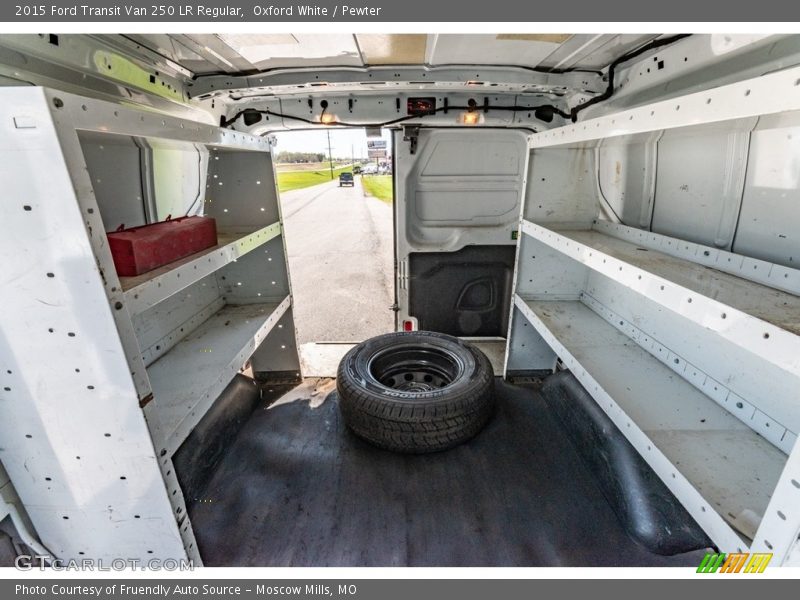Oxford White / Pewter 2015 Ford Transit Van 250 LR Regular