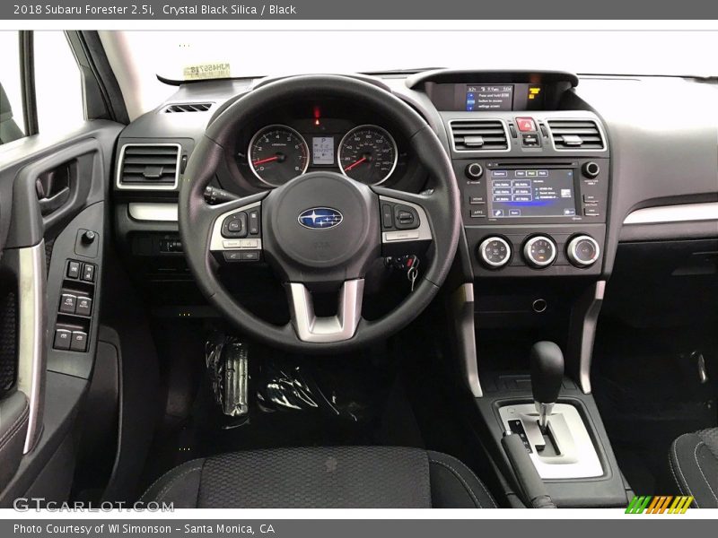Crystal Black Silica / Black 2018 Subaru Forester 2.5i