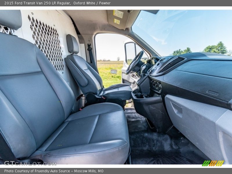 Oxford White / Pewter 2015 Ford Transit Van 250 LR Regular