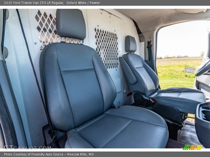 Oxford White / Pewter 2015 Ford Transit Van 250 LR Regular