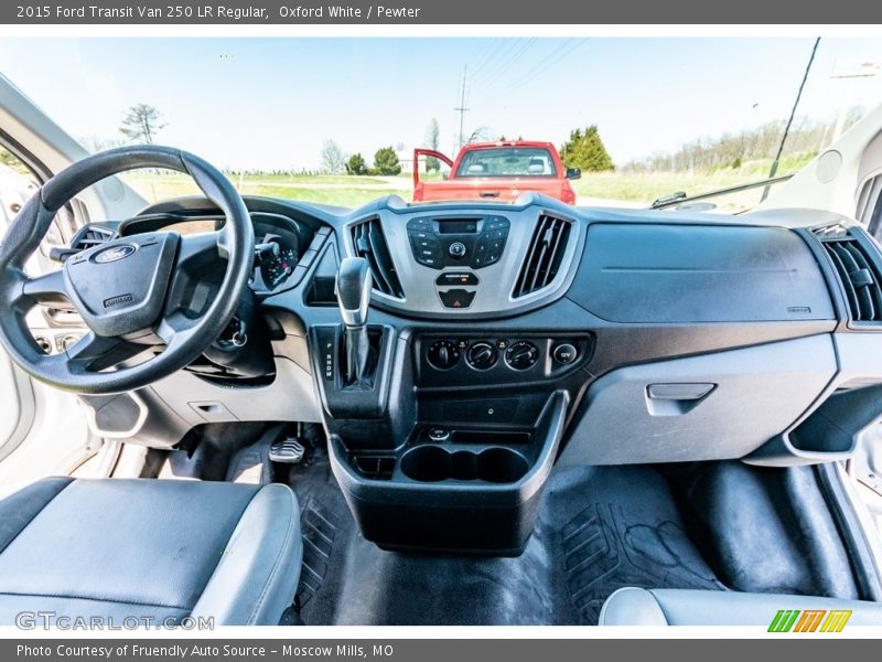 Oxford White / Pewter 2015 Ford Transit Van 250 LR Regular