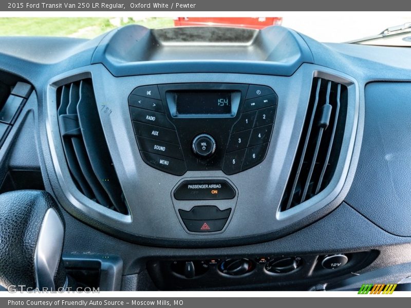 Oxford White / Pewter 2015 Ford Transit Van 250 LR Regular