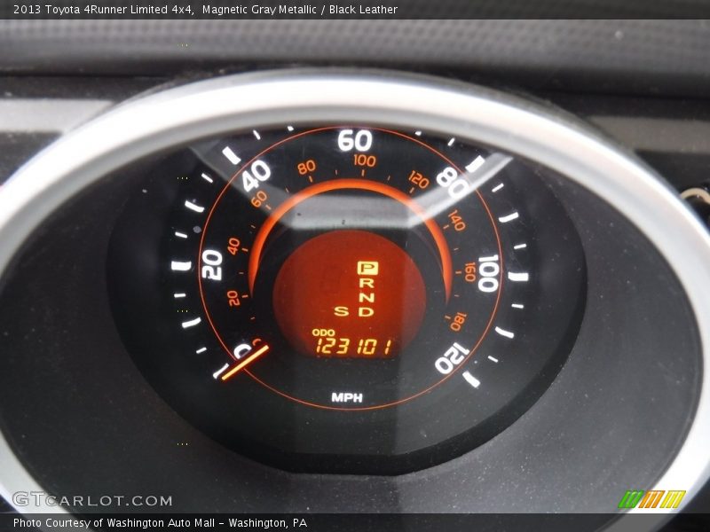 Magnetic Gray Metallic / Black Leather 2013 Toyota 4Runner Limited 4x4