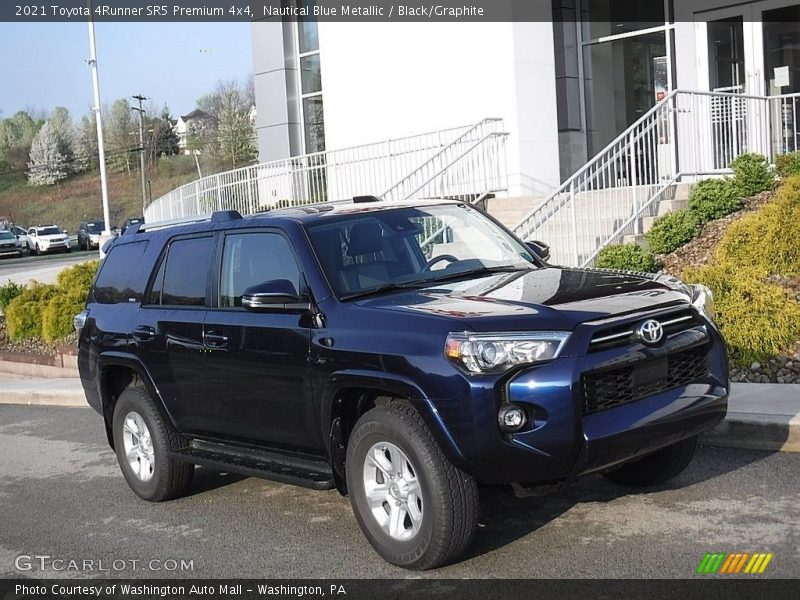 Nautical Blue Metallic / Black/Graphite 2021 Toyota 4Runner SR5 Premium 4x4