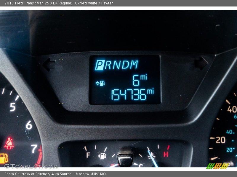 Oxford White / Pewter 2015 Ford Transit Van 250 LR Regular