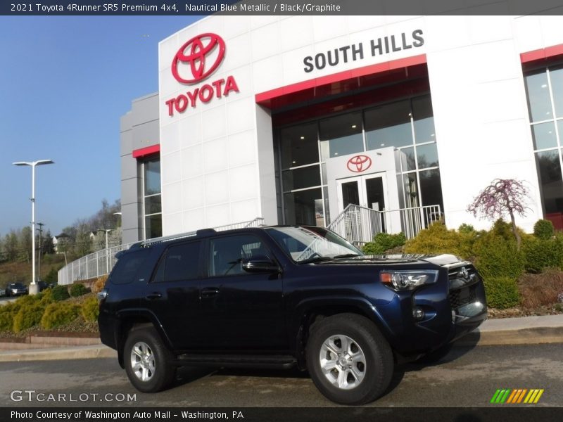Nautical Blue Metallic / Black/Graphite 2021 Toyota 4Runner SR5 Premium 4x4