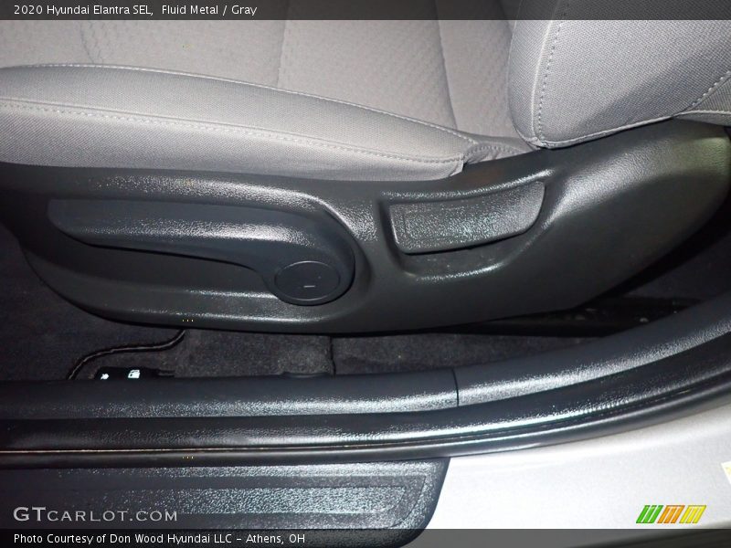 Fluid Metal / Gray 2020 Hyundai Elantra SEL