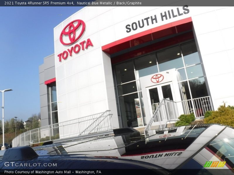 Nautical Blue Metallic / Black/Graphite 2021 Toyota 4Runner SR5 Premium 4x4