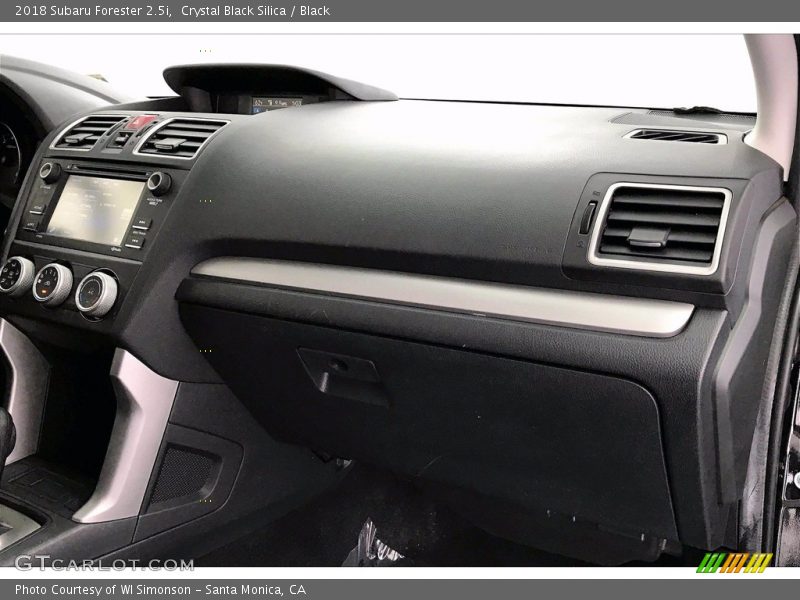 Crystal Black Silica / Black 2018 Subaru Forester 2.5i