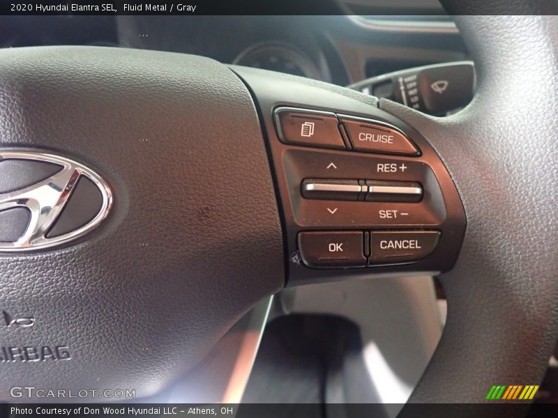 Fluid Metal / Gray 2020 Hyundai Elantra SEL