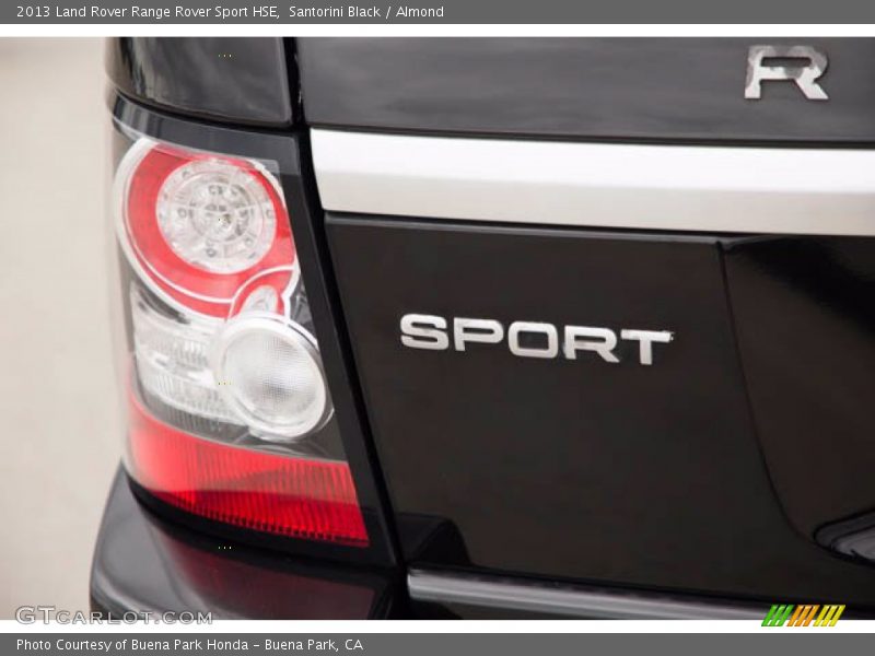 Santorini Black / Almond 2013 Land Rover Range Rover Sport HSE