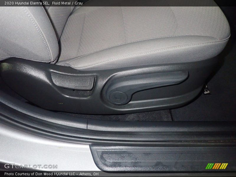 Fluid Metal / Gray 2020 Hyundai Elantra SEL