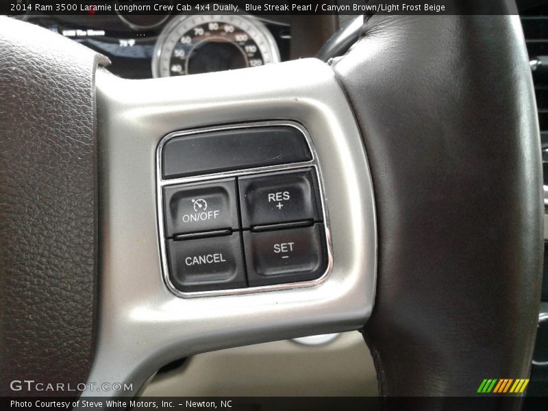  2014 3500 Laramie Longhorn Crew Cab 4x4 Dually Steering Wheel