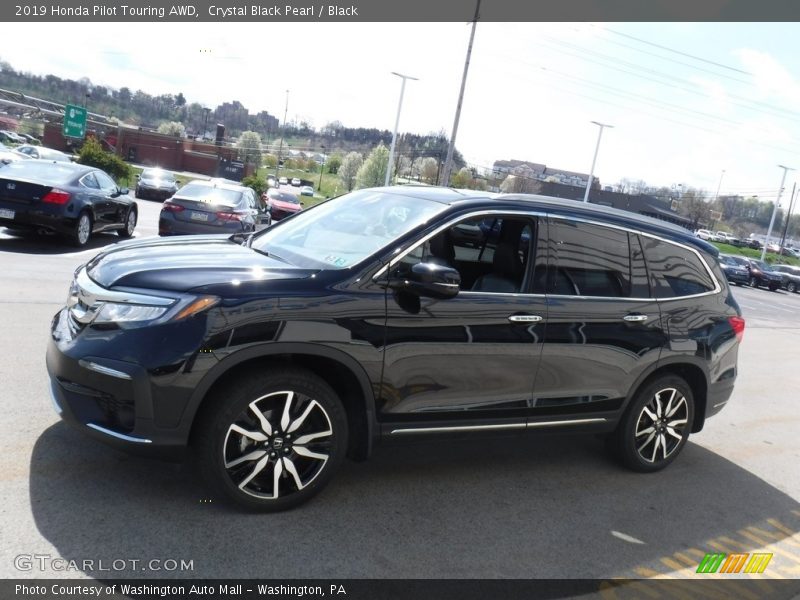 Crystal Black Pearl / Black 2019 Honda Pilot Touring AWD
