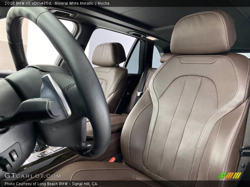 Front Seat of 2018 X5 xDrive35d