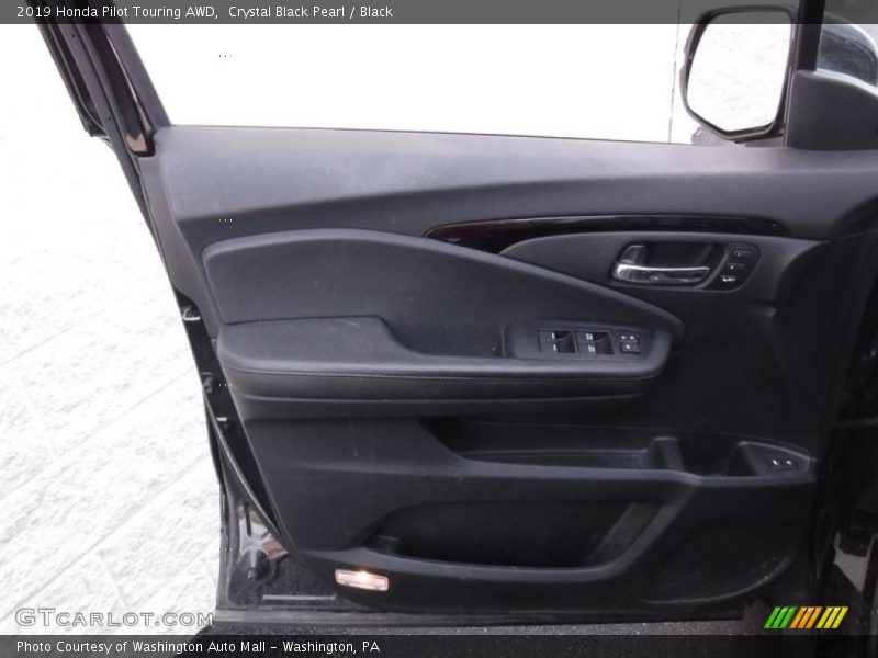 Crystal Black Pearl / Black 2019 Honda Pilot Touring AWD