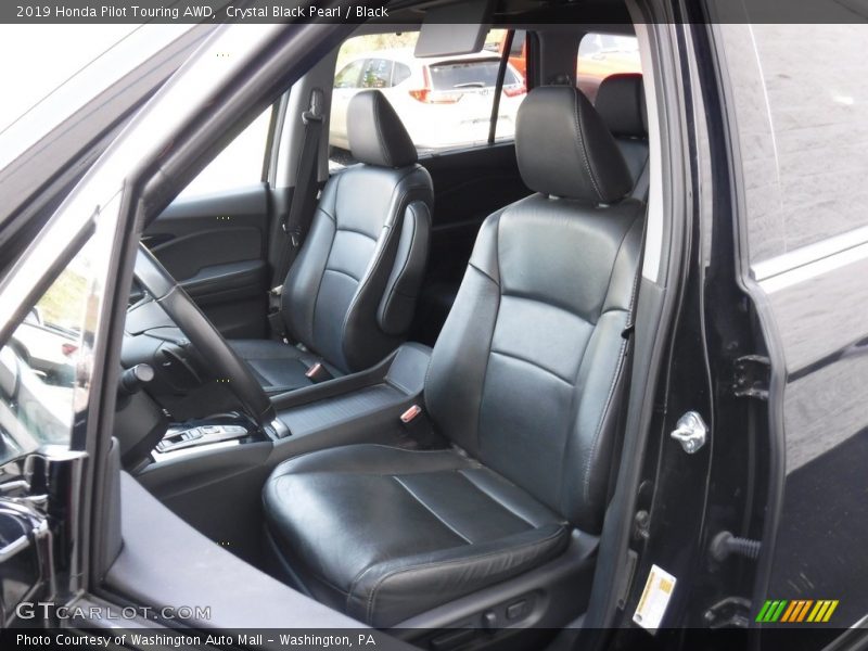 Crystal Black Pearl / Black 2019 Honda Pilot Touring AWD
