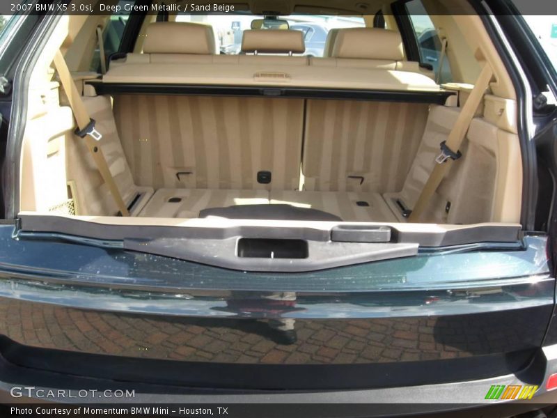 Deep Green Metallic / Sand Beige 2007 BMW X5 3.0si