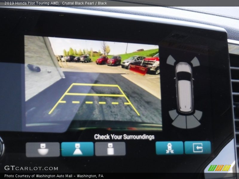 Crystal Black Pearl / Black 2019 Honda Pilot Touring AWD