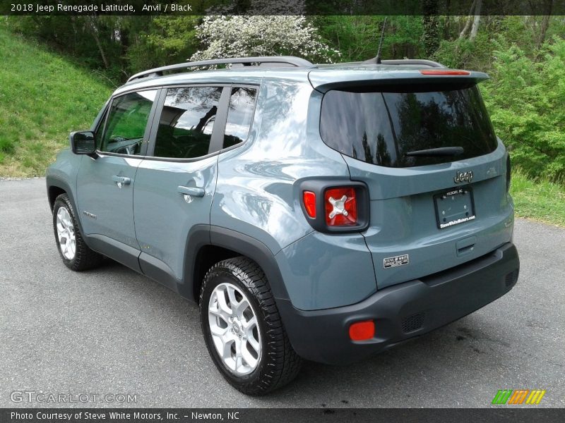 Anvil / Black 2018 Jeep Renegade Latitude