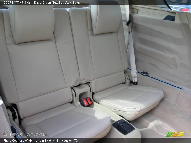 Deep Green Metallic / Sand Beige 2007 BMW X5 3.0si
