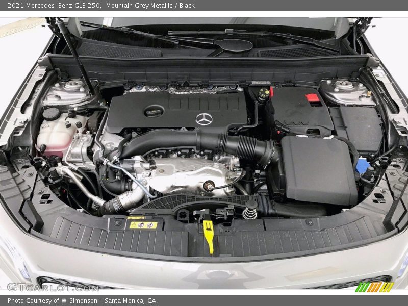 Mountain Grey Metallic / Black 2021 Mercedes-Benz GLB 250