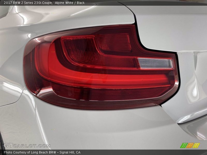 Alpine White / Black 2017 BMW 2 Series 230i Coupe