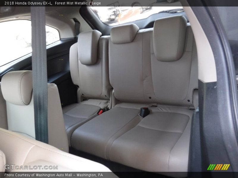Forest Mist Metallic / Beige 2018 Honda Odyssey EX-L