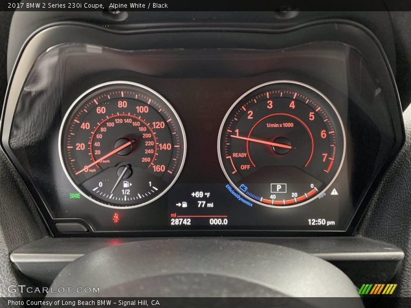 Alpine White / Black 2017 BMW 2 Series 230i Coupe