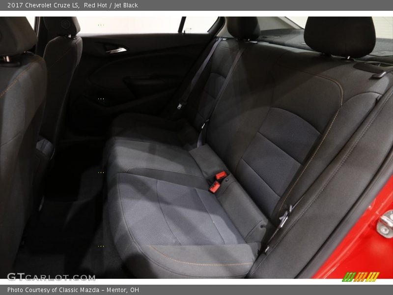Red Hot / Jet Black 2017 Chevrolet Cruze LS