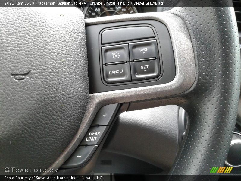 Granite Crystal Metallic / Diesel Gray/Black 2021 Ram 3500 Tradesman Regular Cab 4x4