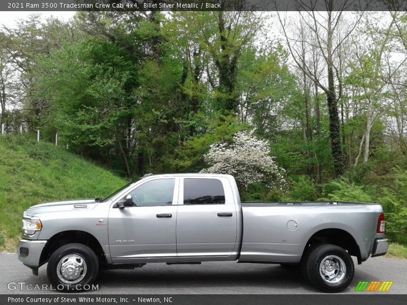 Billet Silver Metallic / Black 2021 Ram 3500 Tradesman Crew Cab 4x4