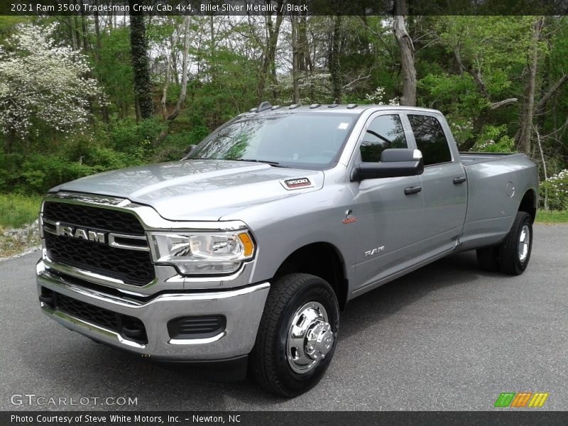 Billet Silver Metallic / Black 2021 Ram 3500 Tradesman Crew Cab 4x4