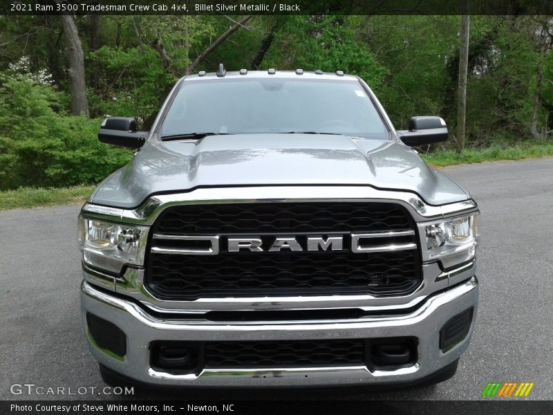 Billet Silver Metallic / Black 2021 Ram 3500 Tradesman Crew Cab 4x4