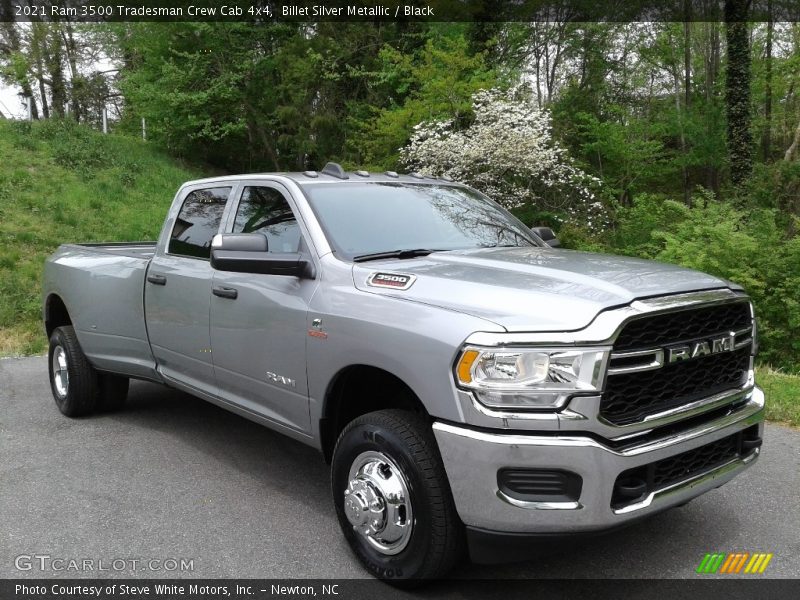 Billet Silver Metallic / Black 2021 Ram 3500 Tradesman Crew Cab 4x4