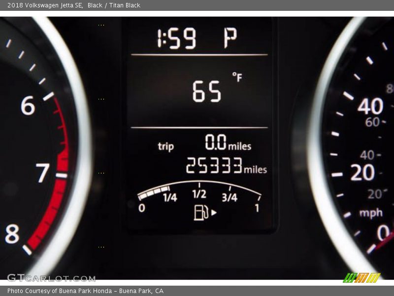 Black / Titan Black 2018 Volkswagen Jetta SE