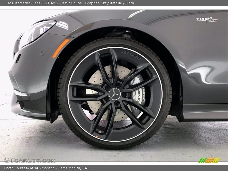 Graphite Gray Metallic / Black 2021 Mercedes-Benz E 53 AMG 4Matic Coupe