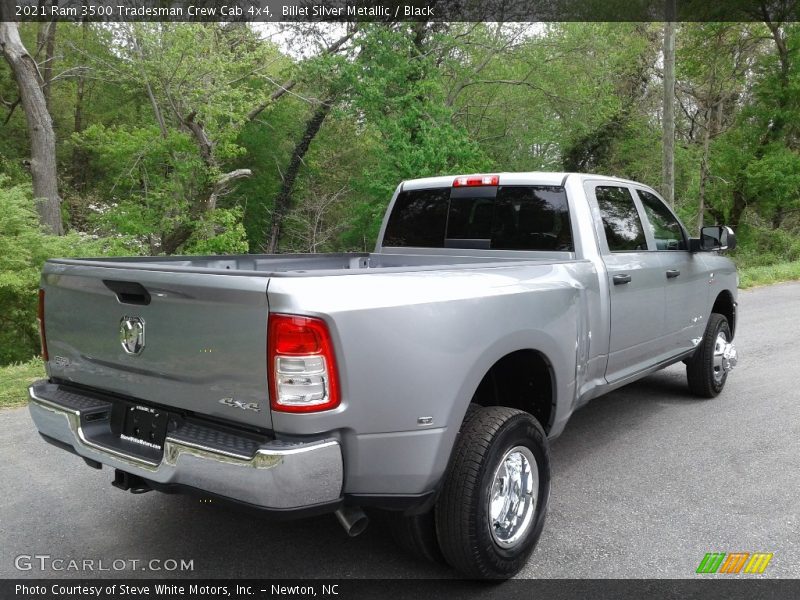 Billet Silver Metallic / Black 2021 Ram 3500 Tradesman Crew Cab 4x4