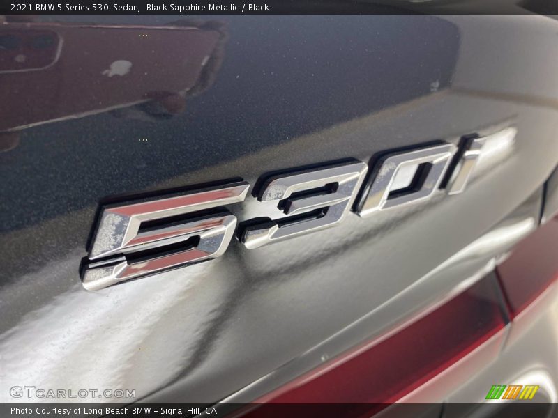Black Sapphire Metallic / Black 2021 BMW 5 Series 530i Sedan