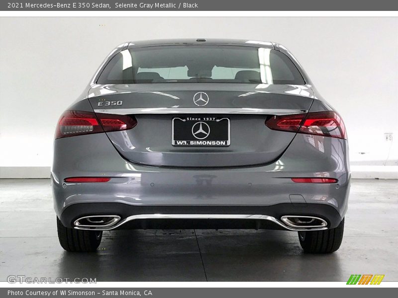 Selenite Gray Metallic / Black 2021 Mercedes-Benz E 350 Sedan