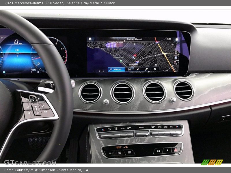 Selenite Gray Metallic / Black 2021 Mercedes-Benz E 350 Sedan